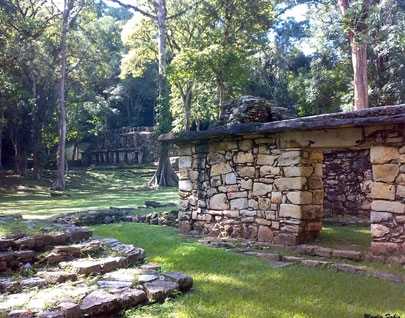 Archaeological zone of Yaxchilán